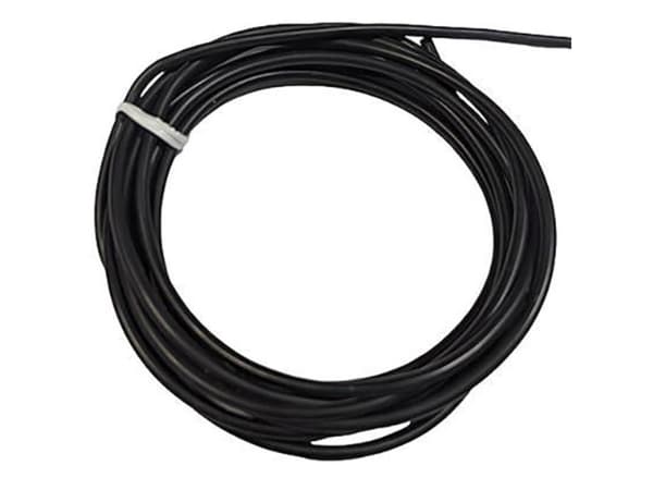 Mueller Electric WI-M-10-10-0 Kobbertråd 1 x 6 mm² Sort 3 m