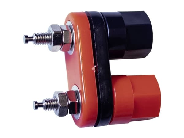 Mueller Electric BU-00283 Klemme Sort/rød 1 stk