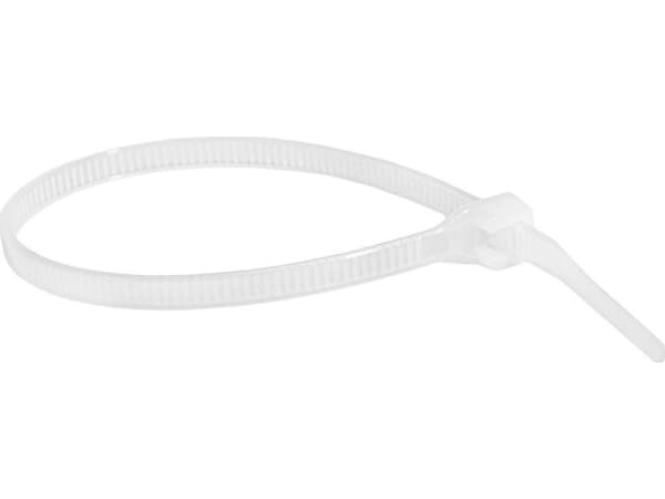 SPECIALIST+ nylon cable ties, white, 7.2x200 mm, 50 pcs