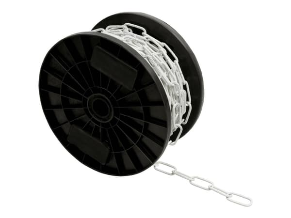 SWG Hox 68015360775 Prydkæde Hvid Stål 20 m