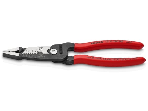 Knipex 13 71 200 ME Elektrikerns multifunktionella stång 200 mm