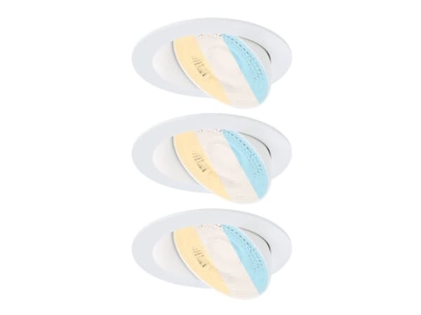 Paulmann PLM 92254, LED, 2700 K, 750 lm, IP20, Hvit