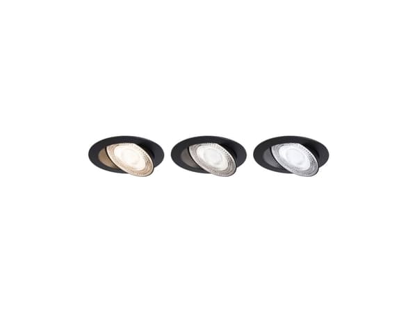 Paulmann PLM 92257, 1 ampuller, LED, 2700 K, 700 lm, IP20, Sort