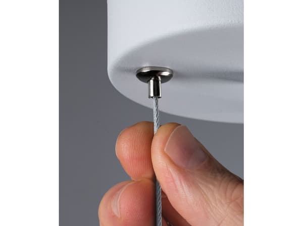Paulmann PLM 71181, Flexibelt fäste, Silver, Vit, Metall, Universal, inomhus, IP20