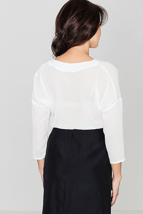 V-ringad Blus