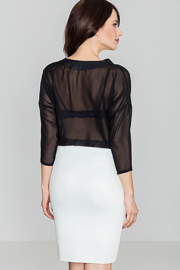 V-ringad Blus