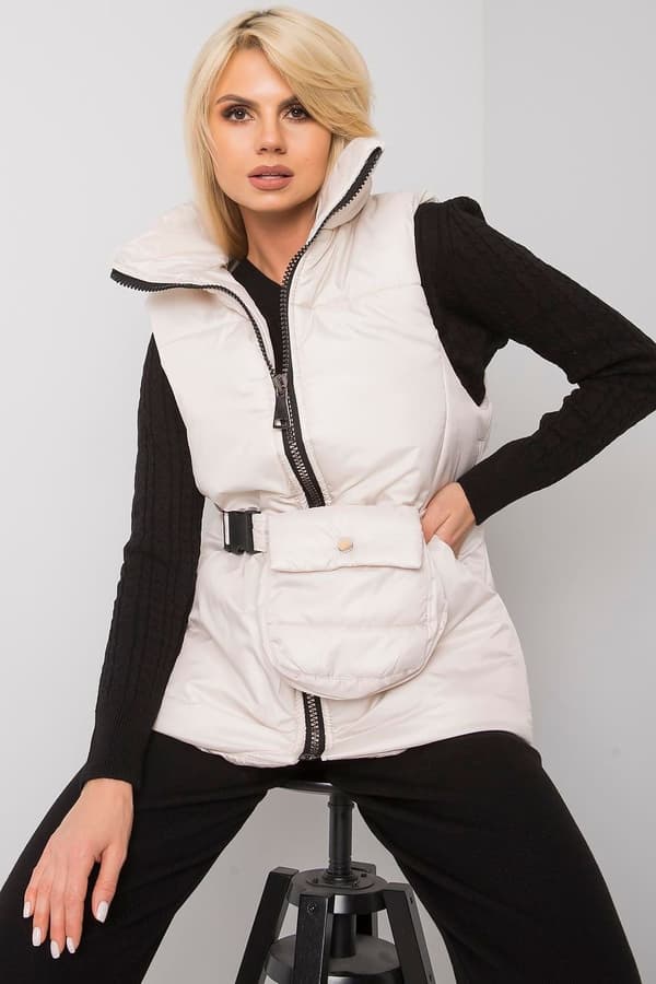 Väst Ex Moda beige 2 S/M