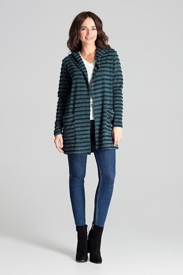 Mönstrad Cardigan