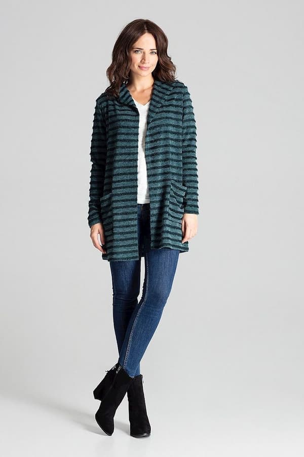 Mönstrad Cardigan