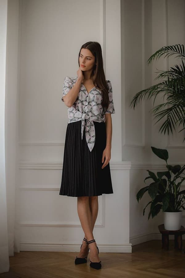 Short sleeve shirt model 143911 Lenitif