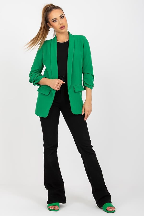 Kavaj 3/4 dels ärm green S