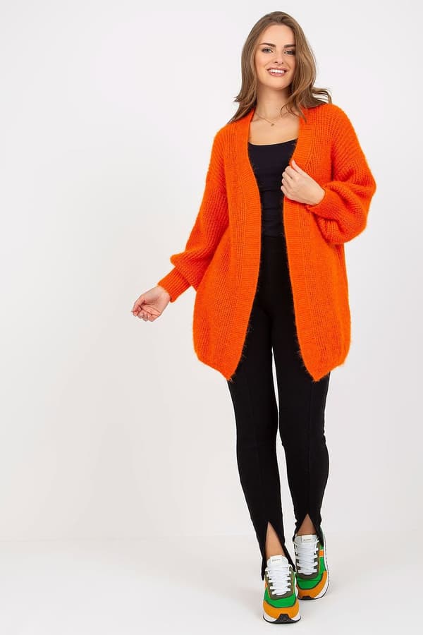 Kofta kortare modell orange one-size-fits-all