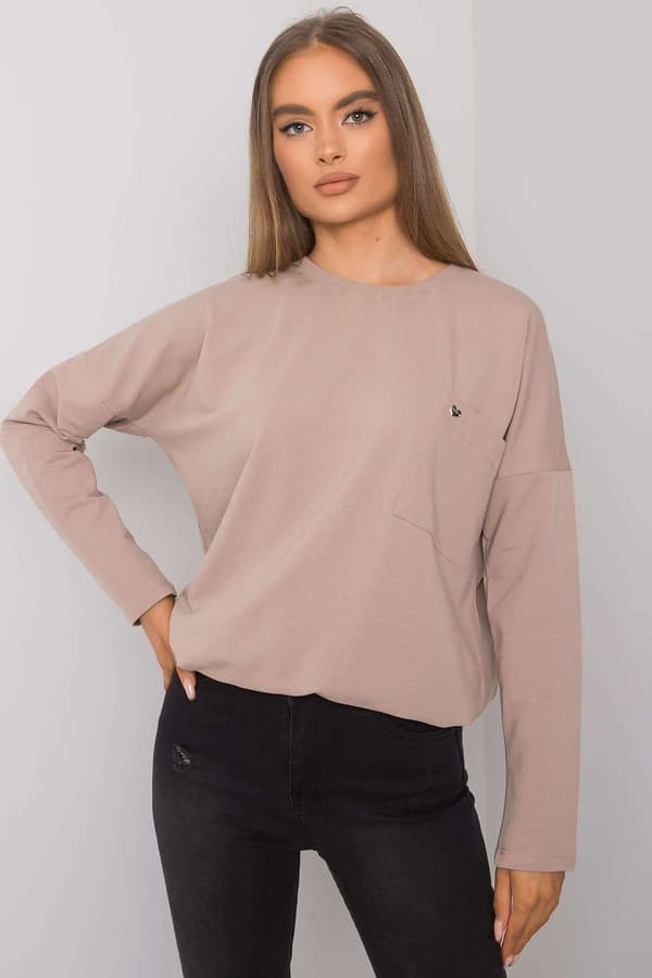 Blus lös sittandes passform BFG
