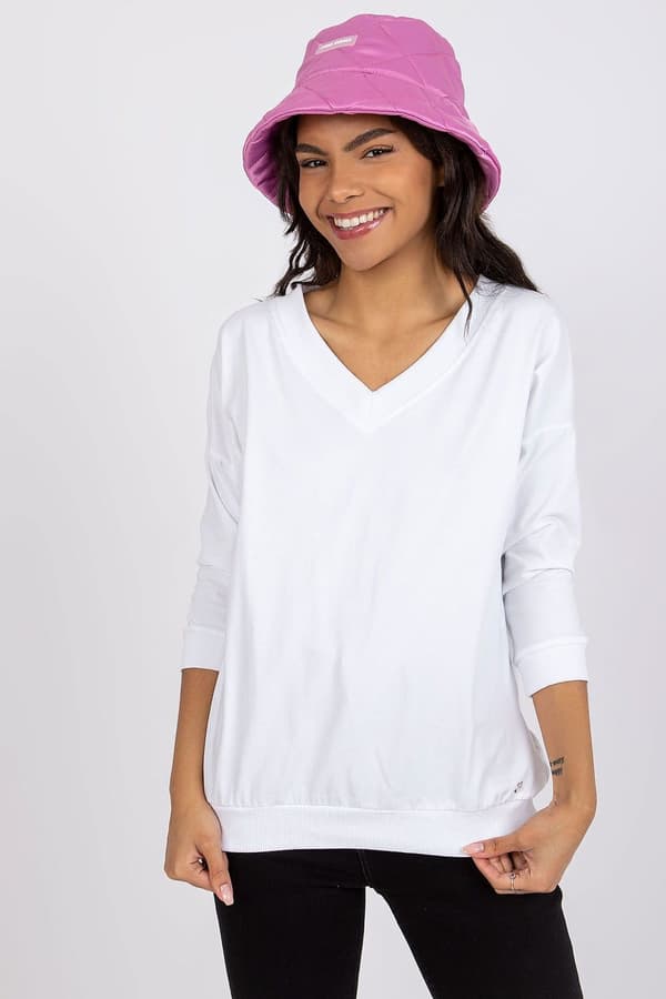 Tröja med 3/4 dels ärm BFG white S/M