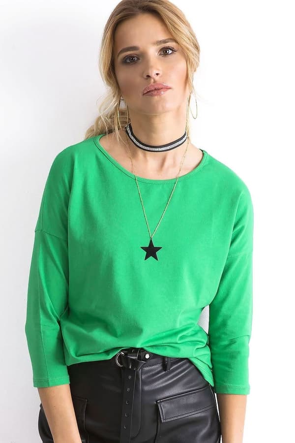 Blus med 3/4 dels ärm BFG