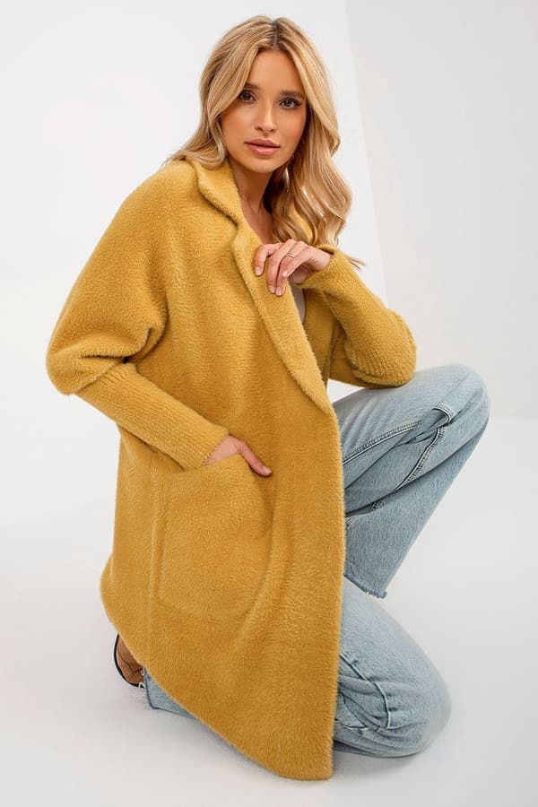 Kappa med knappar yellow one-size-fits-all