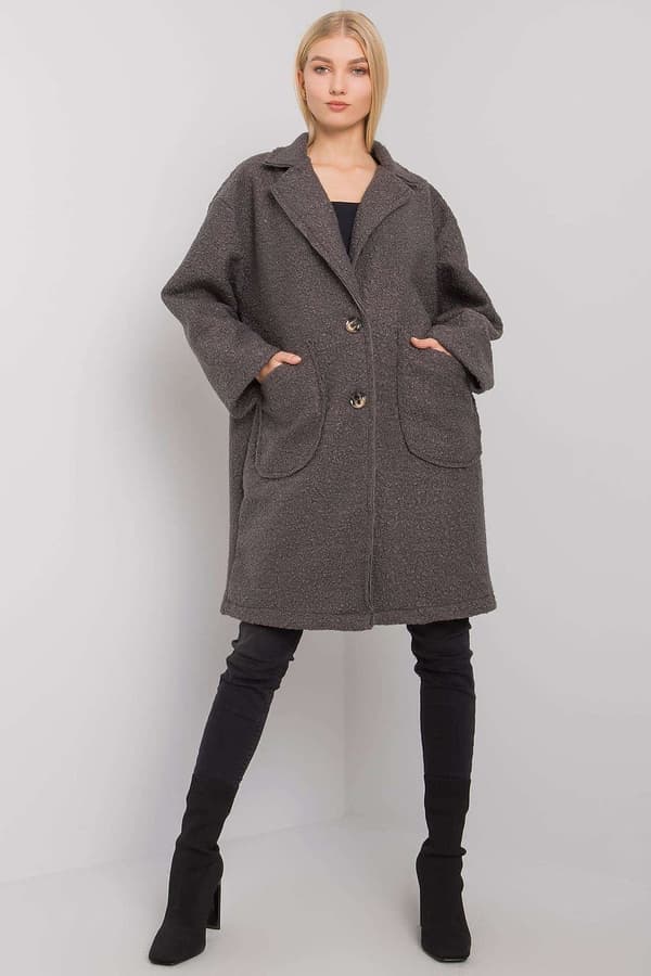 Kappa med knappar grey one-size-fits-all