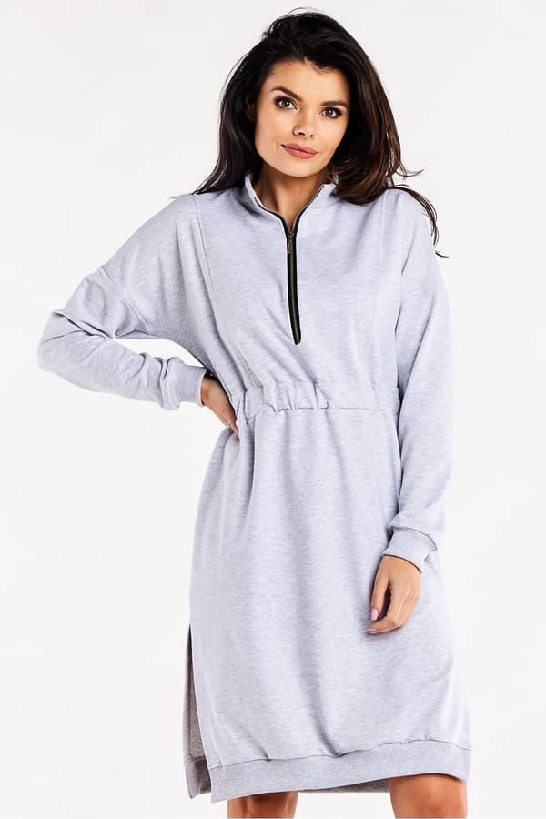 Daydress model 188039 Infinite You grey XL