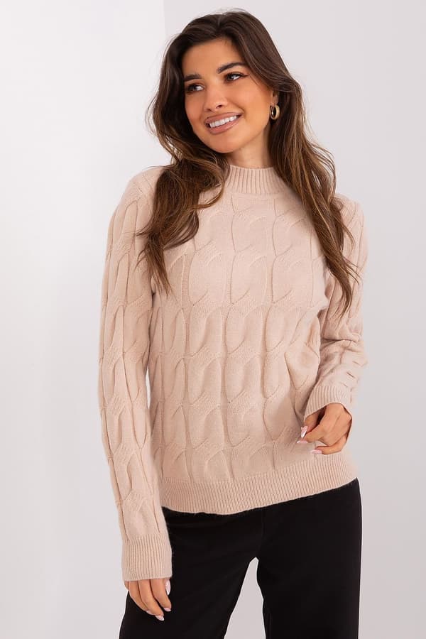 Jumper model 187570 AT beige 3 one-size-fits-all