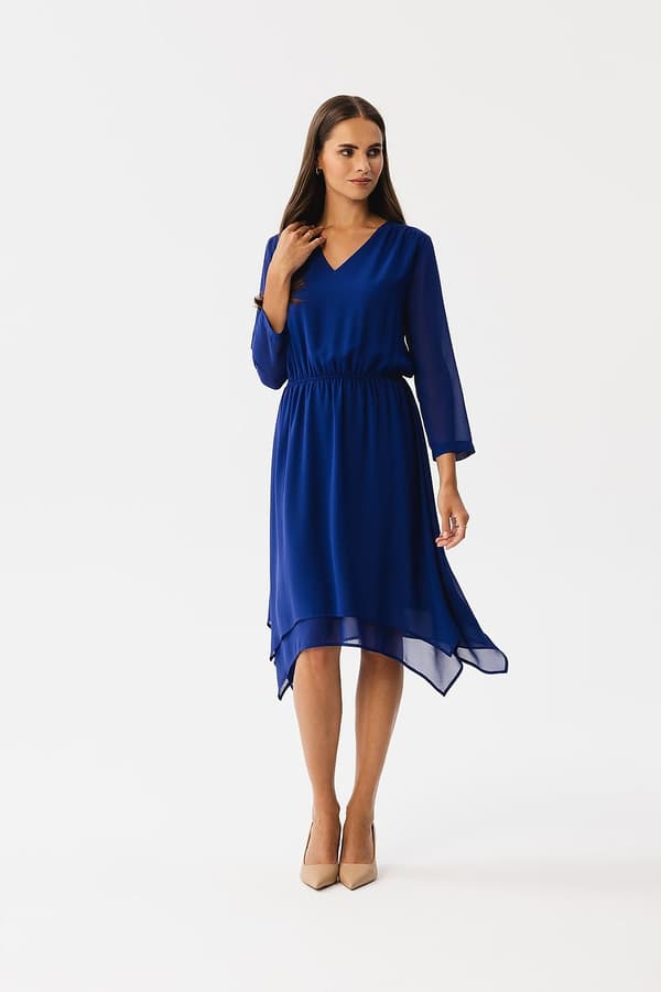 Cocktail dress model 185104 Stylove blue L