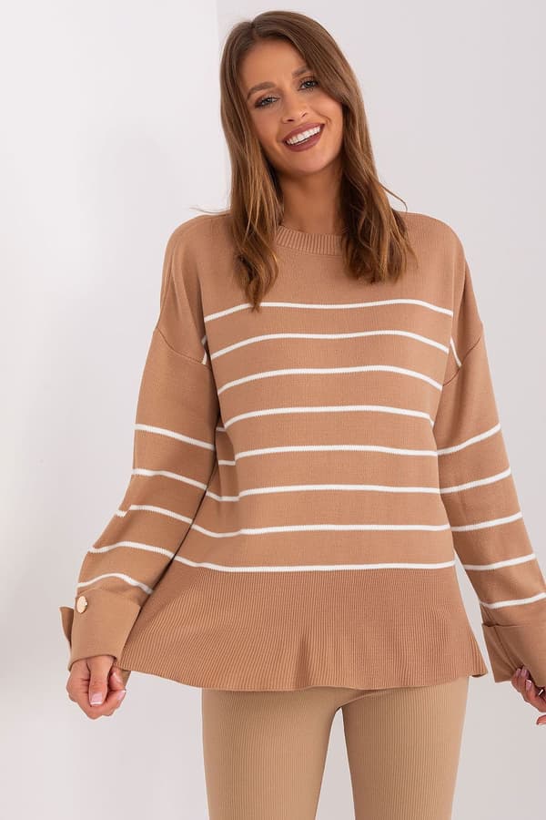 Jumper model 187499 Factory Price brown one-size-fits-all