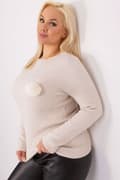 Miniatyrbild 3 av 11: Jumper plus size model 190072 Factory Price