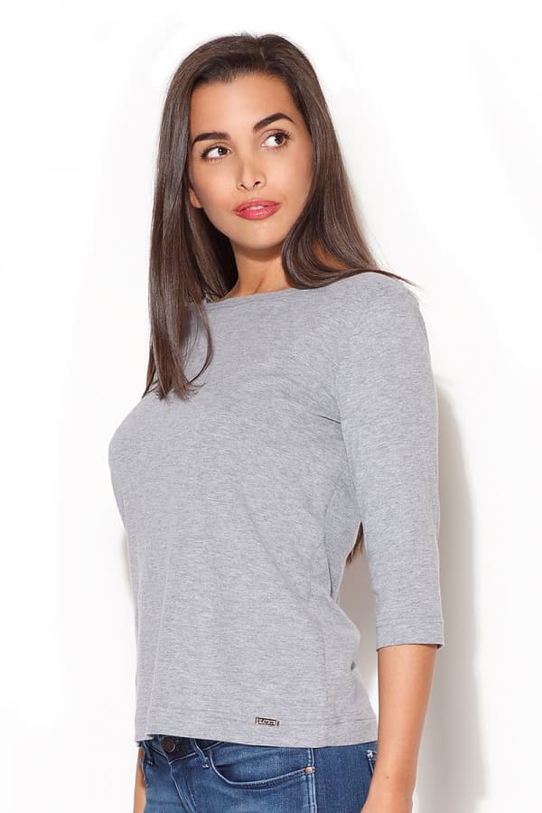 Blouse model 48332 Katrus grey XL