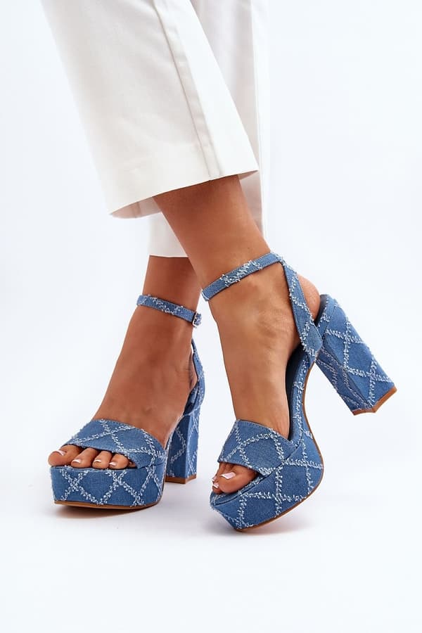 Heel sandals model 194142 Step in style