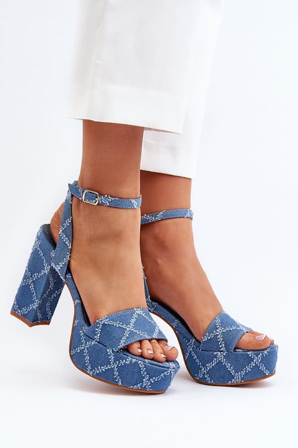 Heel sandals model 194142 Step in style