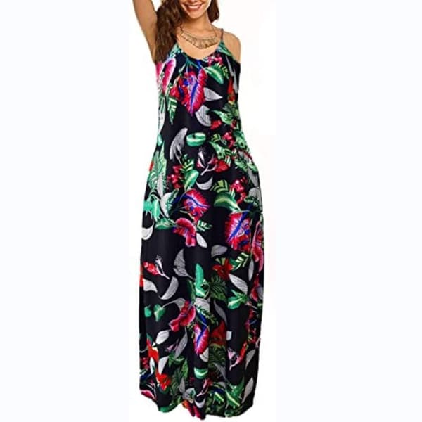 Maxiklänning Floral