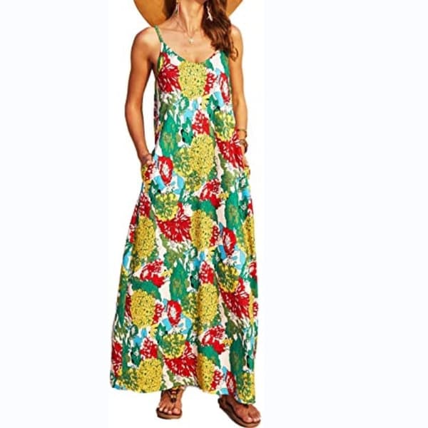 Maxiklänning Floral