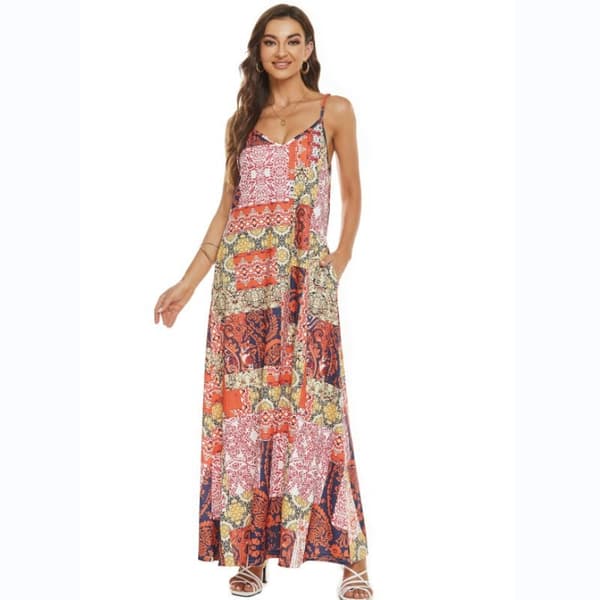 Maxiklänning Floral