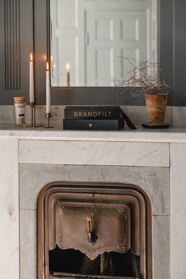 Brandfilt Svart Eldstickan