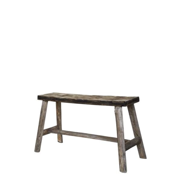 Bänk H45/L80/B24 cm natur set om 2