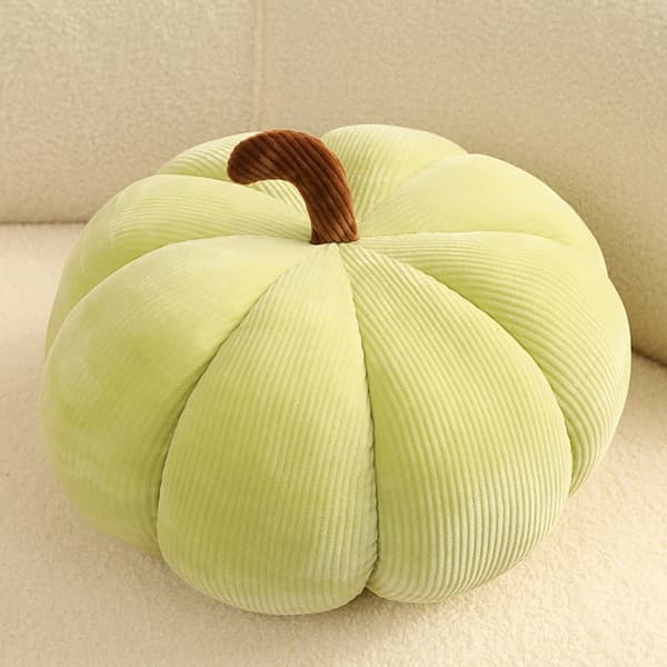 Pumpa Kudde Yellow Green-Striped elastic v 18CM