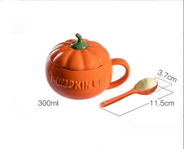 Pumpa Kopp med lock With spoon