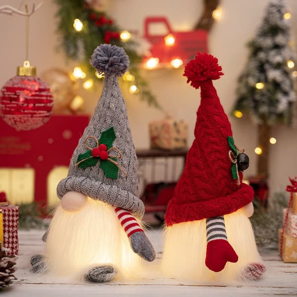 Jultomte dekoration LED-ljus