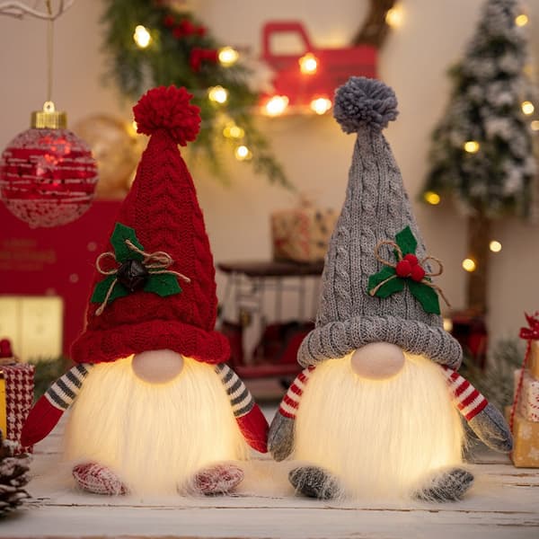 Jultomte dekoration LED-ljus