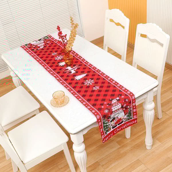 Jul bordsduk juldekoration