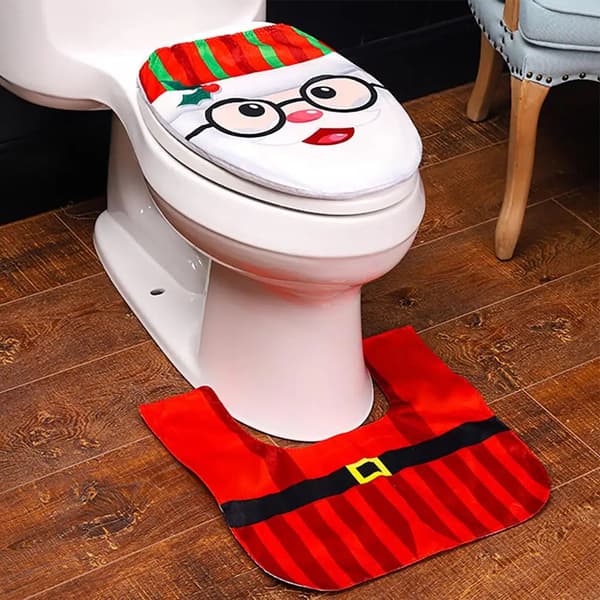 Toalettdekoration jul