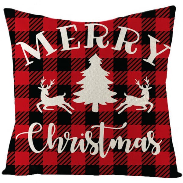 Kuddfodral Jul Linen JYM131-10 45*45cm(Excluding pillow core)