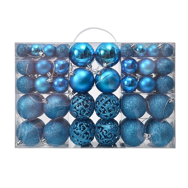 3/4/6cm 100pcs Julgranskulor