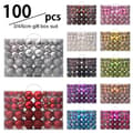 Miniatyrbild 2 av 11: 3/4/6cm 100pcs Julgranskulor