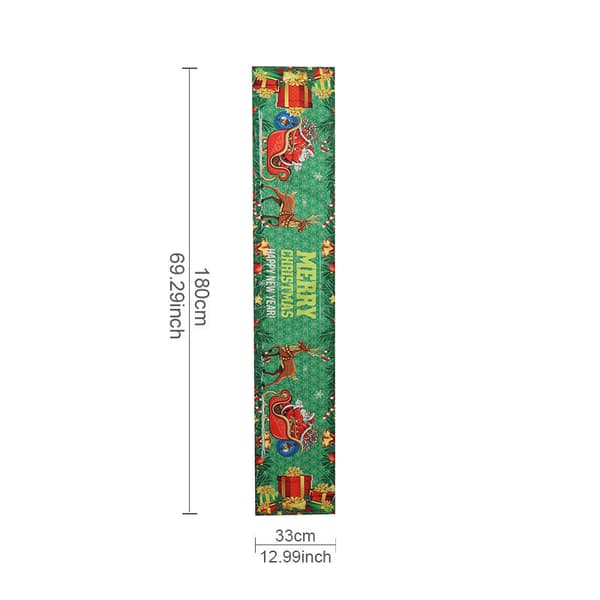 Jul bordslöpare Sled Santa Claus 33*180cm
