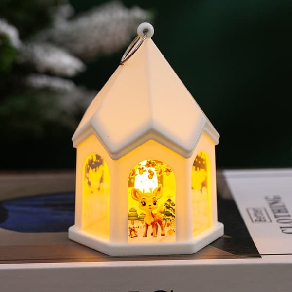 Juldekoration LED-ljus White - Elk