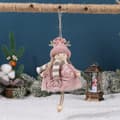 Miniatyrbild 4 av 7: Hängande juldekoration ängel