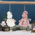 Miniatyrbild 5 av 7: Hängande juldekoration ängel