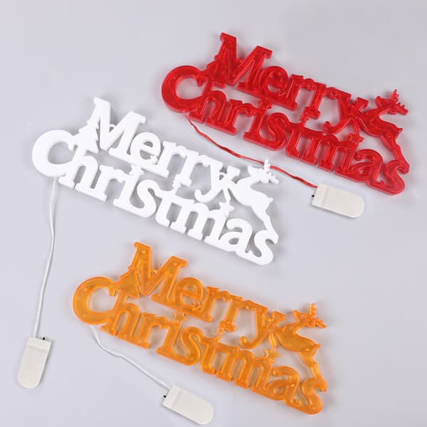 Juldekoration Merry Chritsmas LED-ljus