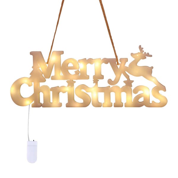 Juldekoration Merry Chritsmas LED-ljus