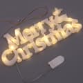 Miniatyrbild 1 av 7: Juldekoration Merry Chritsmas LED-ljus